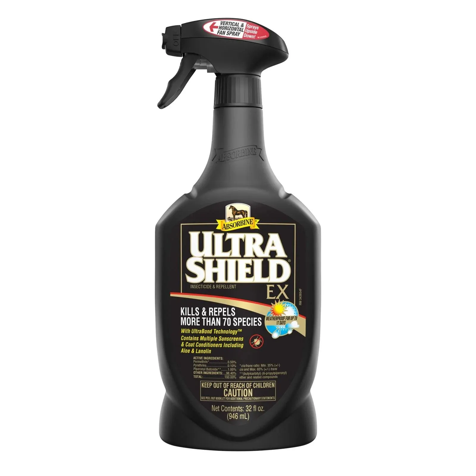 Absorbine UltraShield® EX Insecticide & Repellent Spray, Insect Repellent