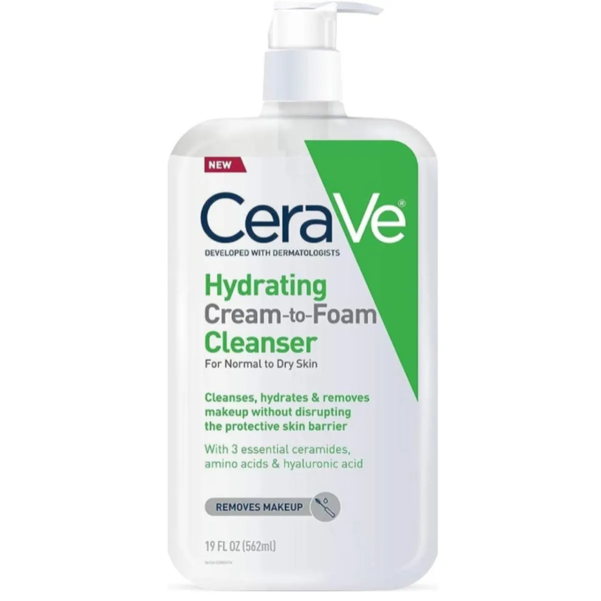 CERAVE Hydrating Cream to Foam Cleanser