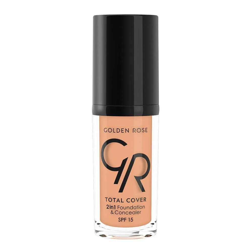 Golden Rose MINI TOTAL COVER 2IN1 FOUNDATION & CONCEALER (MINI)