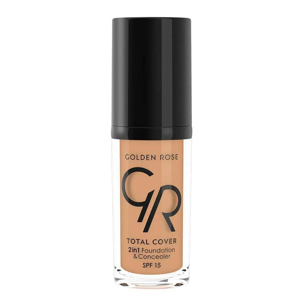 Golden Rose MINI TOTAL COVER 2IN1 FOUNDATION & CONCEALER (MINI)