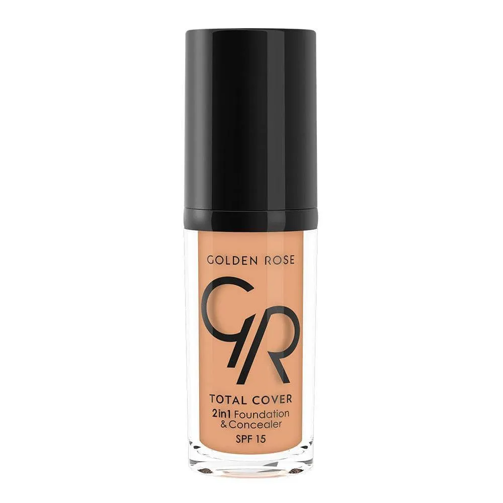 Golden Rose MINI TOTAL COVER 2IN1 FOUNDATION & CONCEALER (MINI)