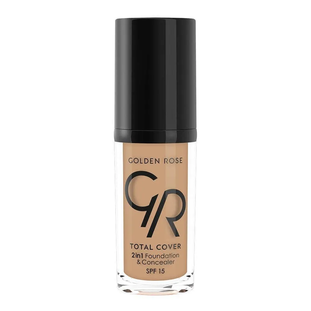 Golden Rose MINI TOTAL COVER 2IN1 FOUNDATION & CONCEALER (MINI)