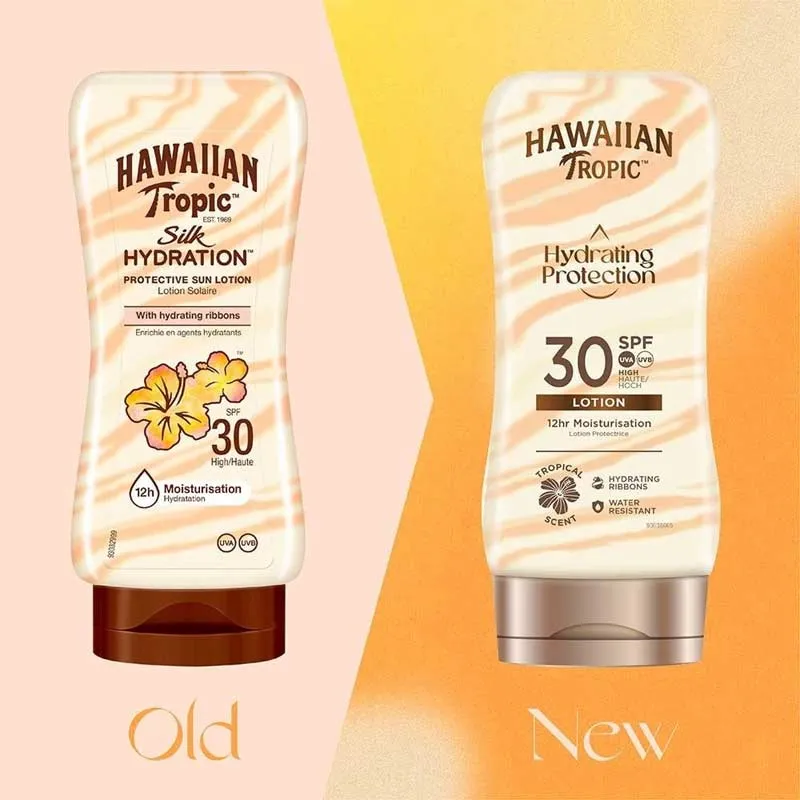 Hawaiian Tropic Hydrating Protection SPF 30 Lotion