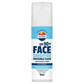 Le Tan - Sensitive Face Invisible Fluid SPF50  (5210) 50ml