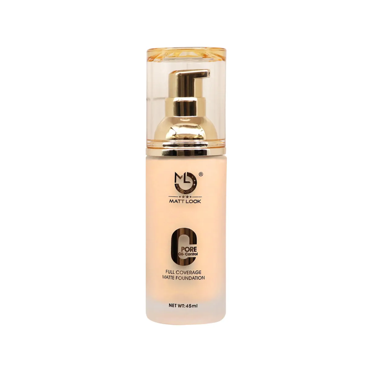 Mattlook Zero Pore Oil Control Full coverage Foundation