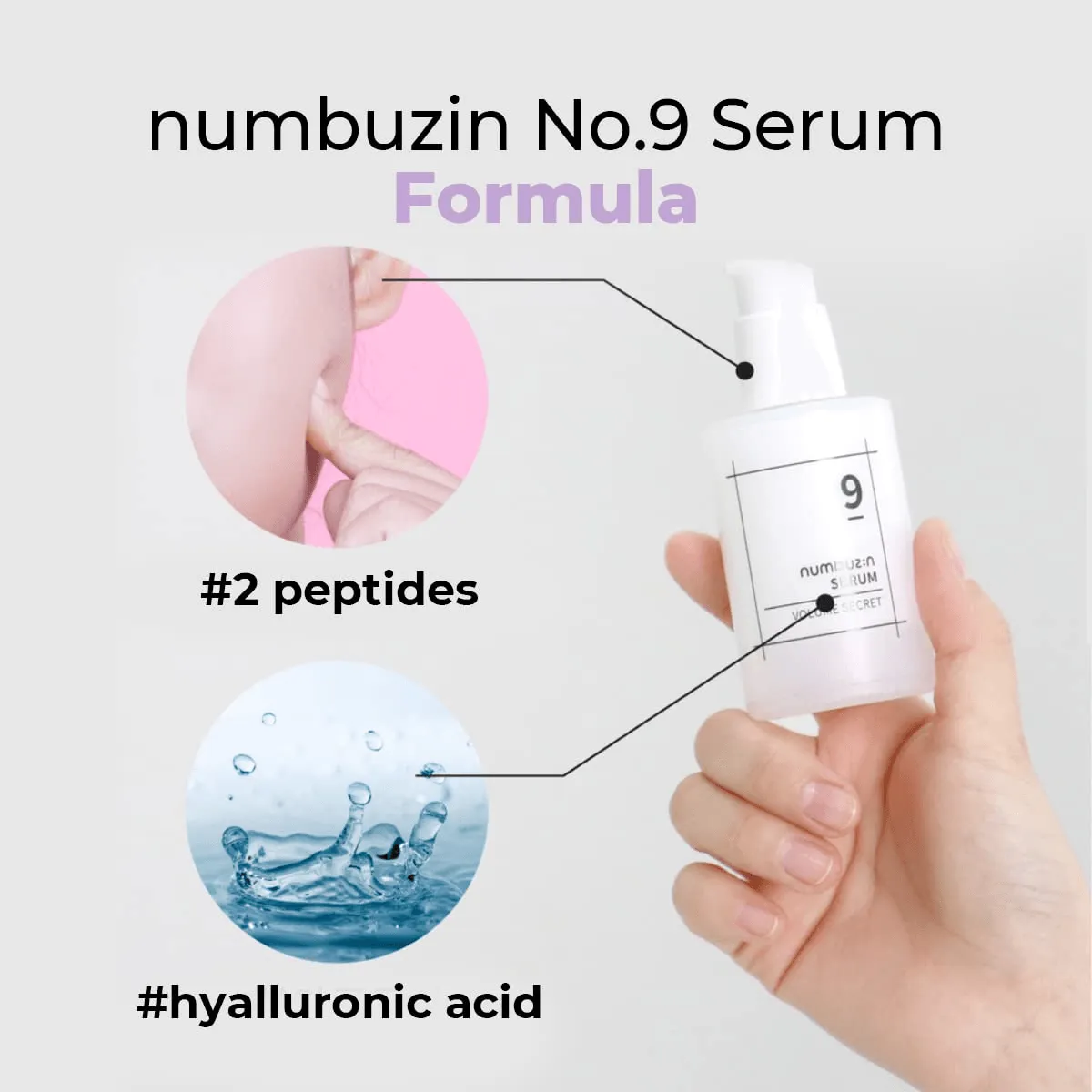 Numbuzin No.9 Secret Firming Serum - 50ml