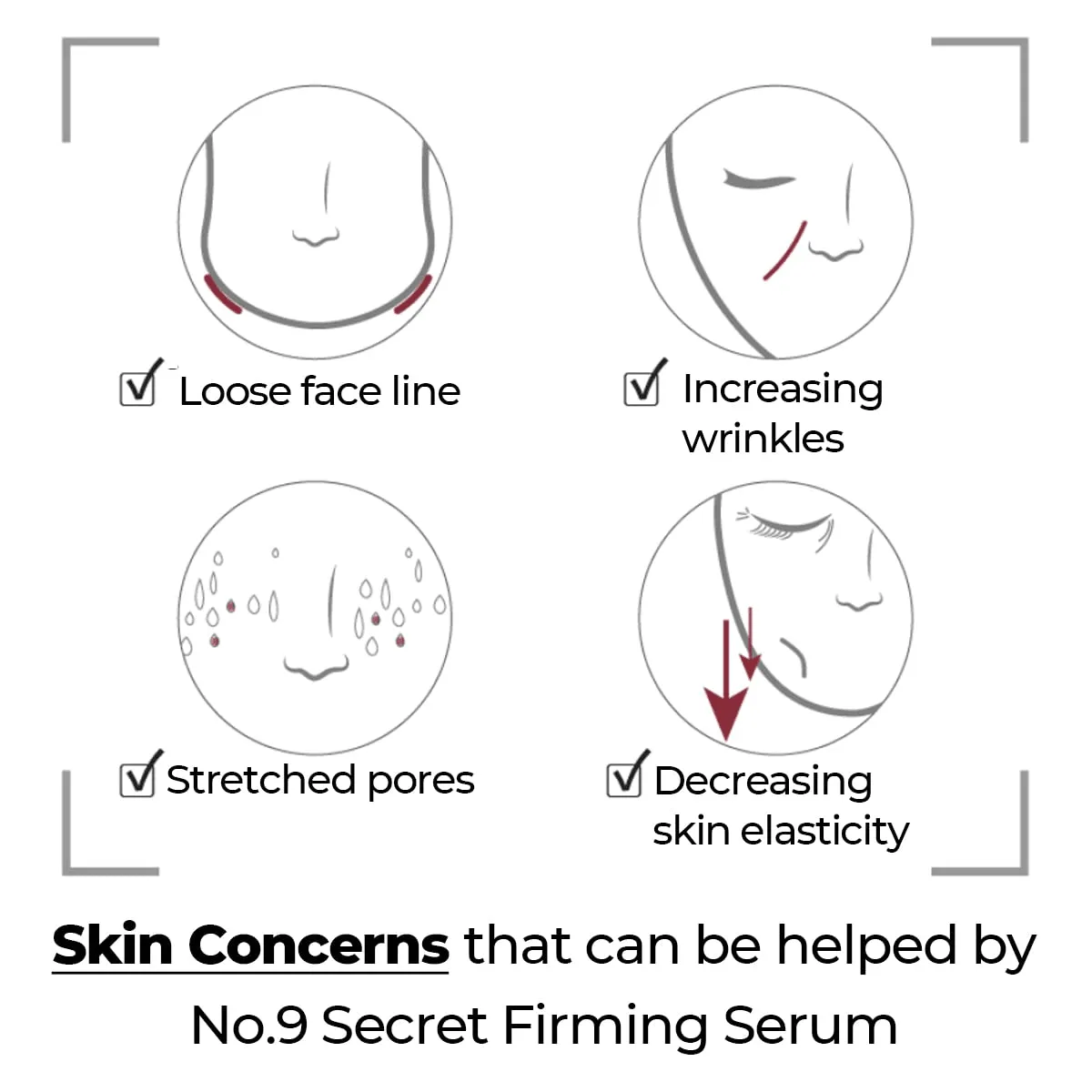 Numbuzin No.9 Secret Firming Serum - 50ml