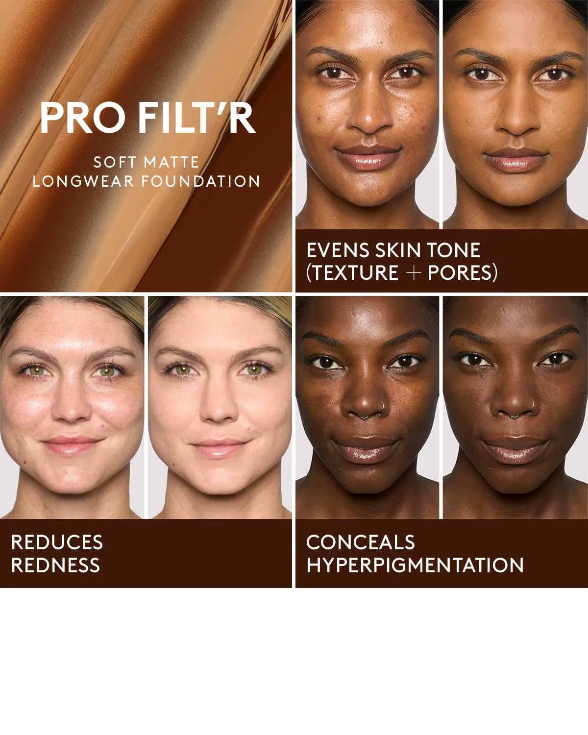 Pro Filt'r Soft Matte Longwear Foundation — #335