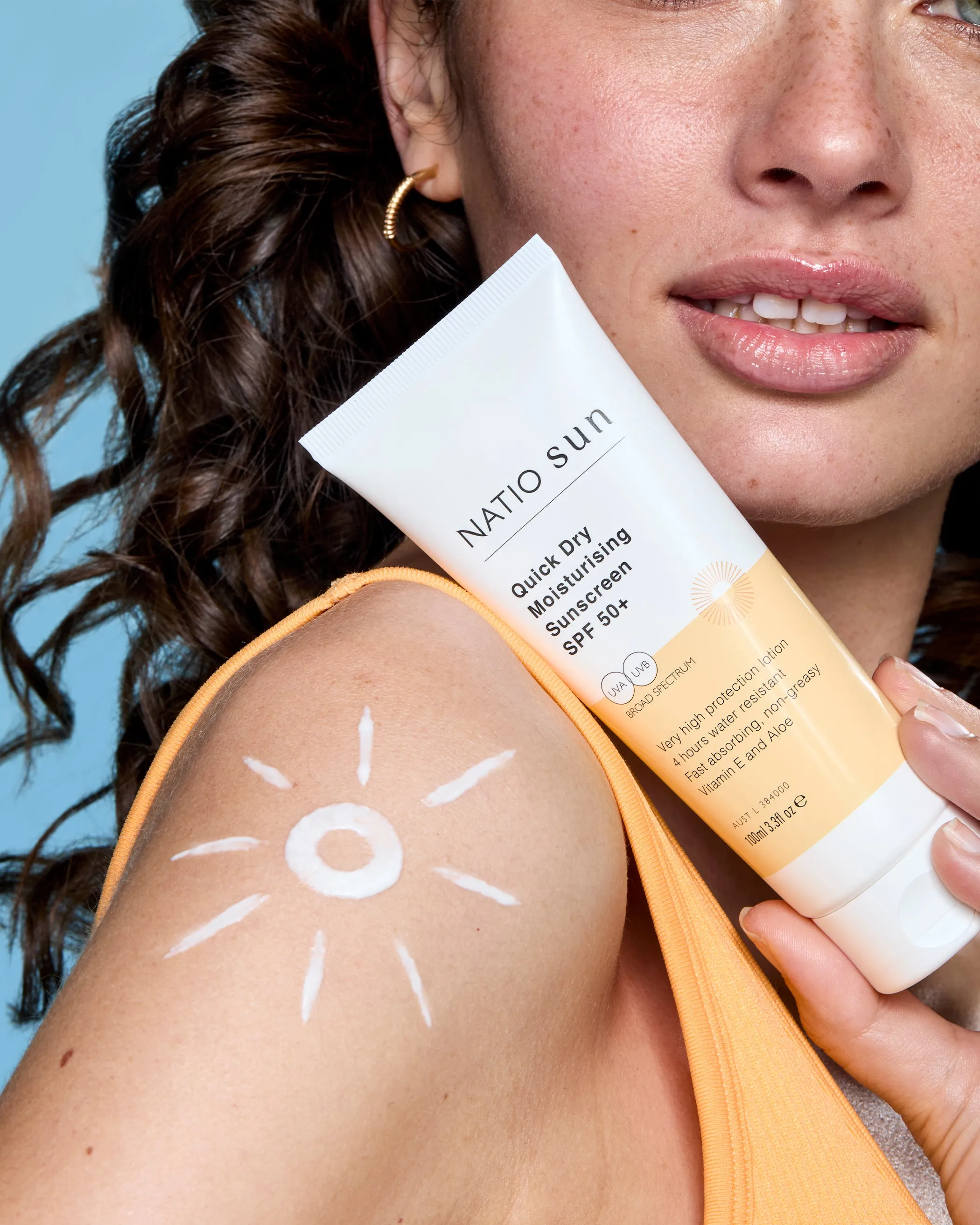 Quick Dry Moisturising Sunscreen SPF 50 