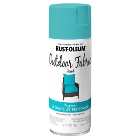 Rust-Oleum Flat Turquoise Fabric Spray Paint 12 oz