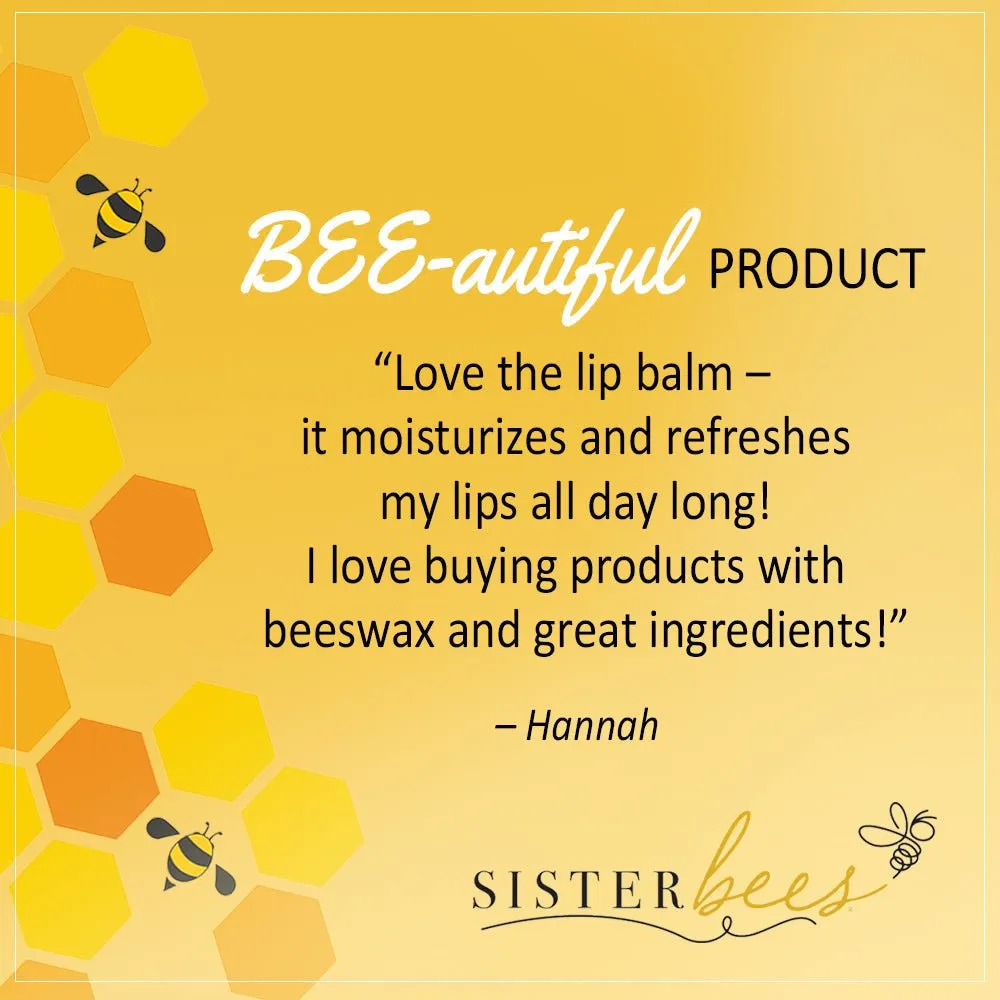 Sister Bees Blueberry Cheesecake All Natural Beeswax Lip Balm