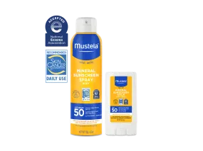 SPF 50 Mineral Sunscreen Spray and Stick