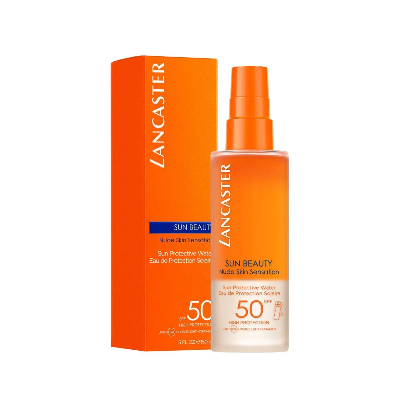 Sun Beauty Nude Skin Sensation Sun Protective Water SPF50