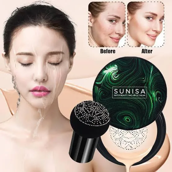 Sunisa - Mushroom Head Air Cushion Foundation with Blender