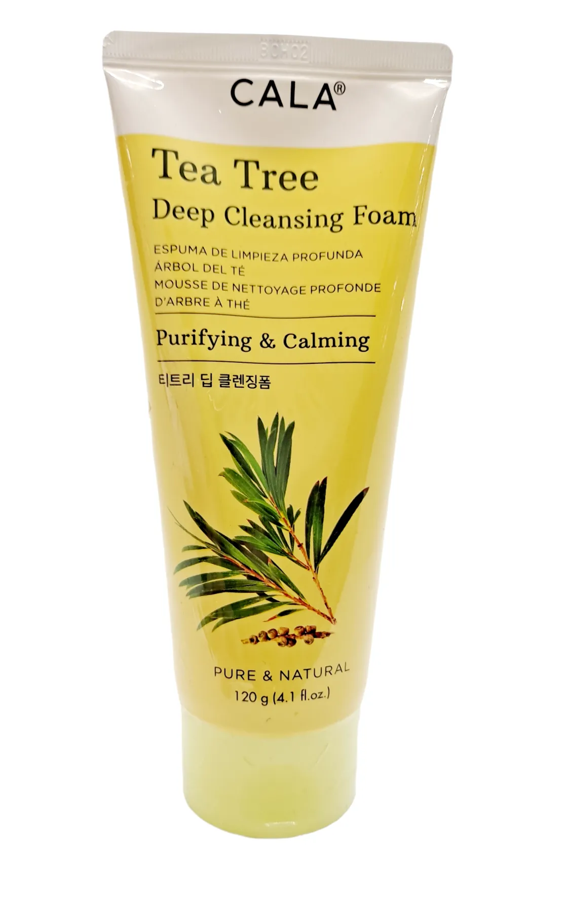 Tea Tree Deep Cleansing Foam/ 4.1 fl oz/ Purifiying & Calming