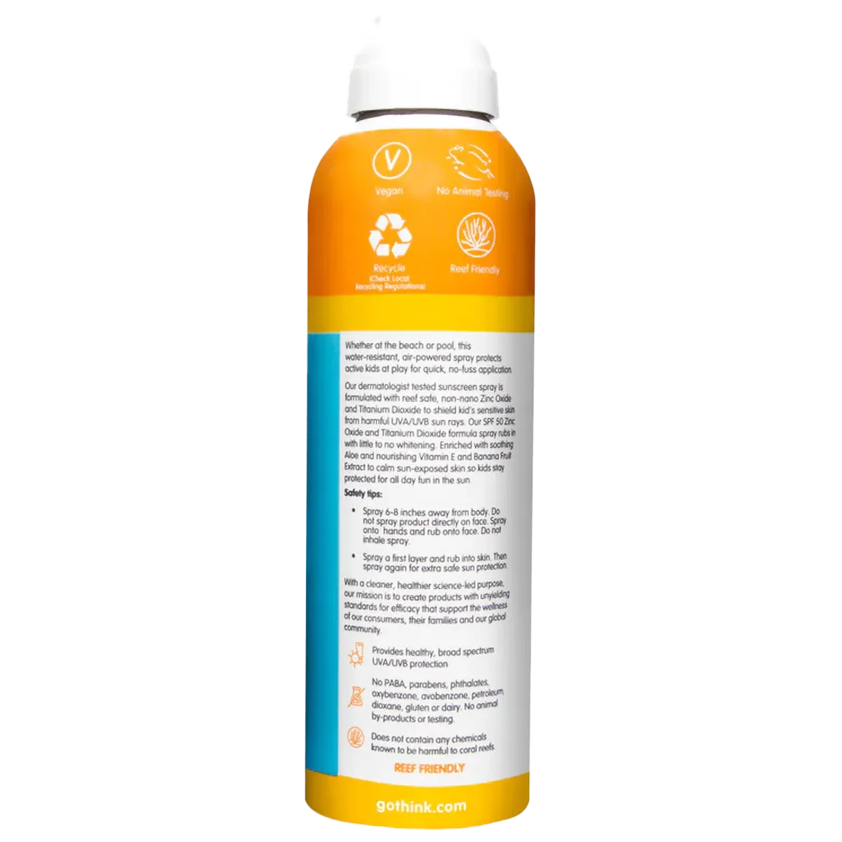 Thinksports Kids Mineral Spray SPF 50