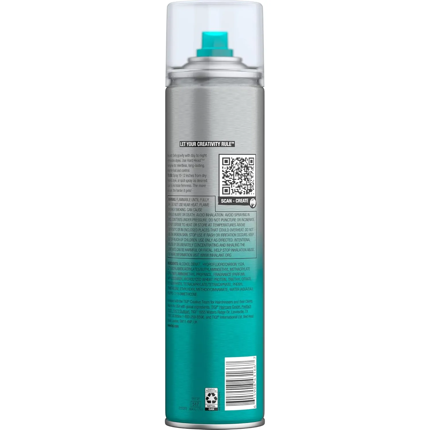 TIGI Bed Head Hard Head Extreme Hold Hairspray