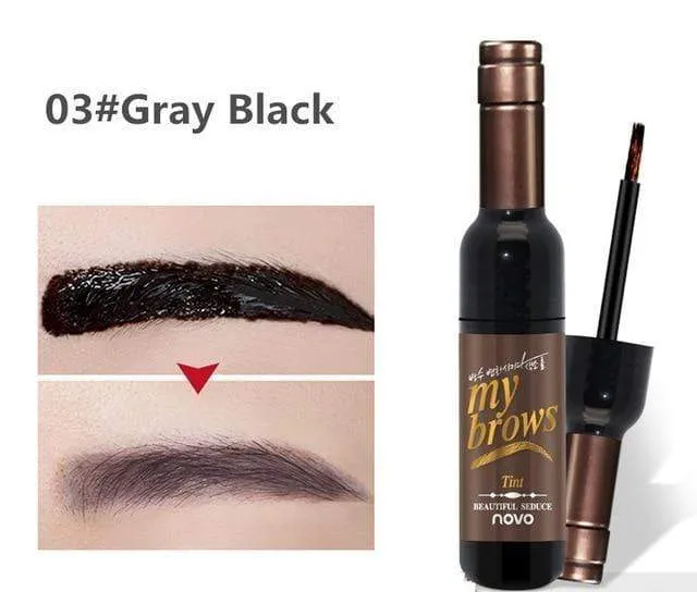 Waterproof Red Wine Peel Off Eye Brow Tattoo